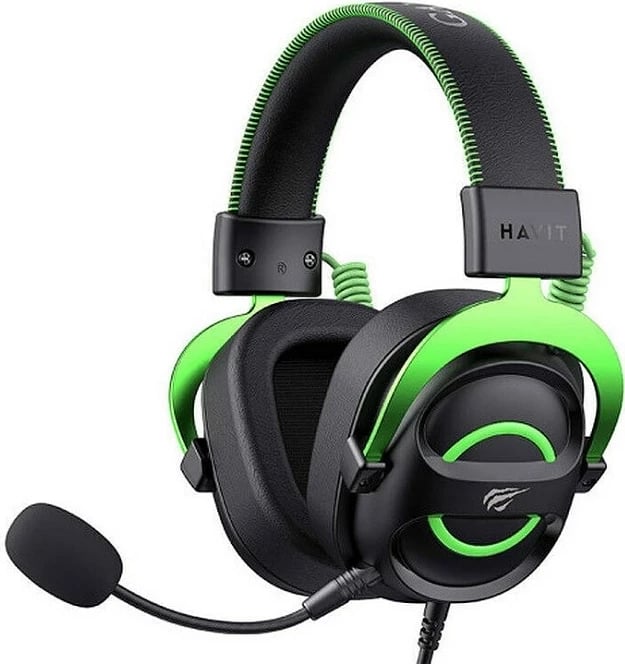 Kufje gaming Havit H2002E me kabllo, me mikrofon, të zeza