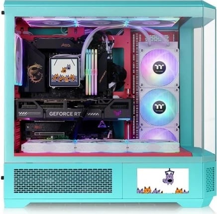 Kasë Thermaltake View 600 TG, Full Tower, mint