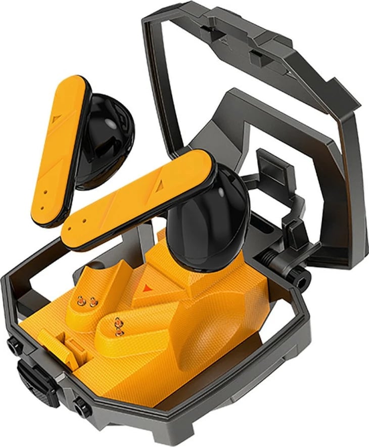 Kufje gaming 4smarts 540288, Wired, 20 - 20000 Hz, e verdhë