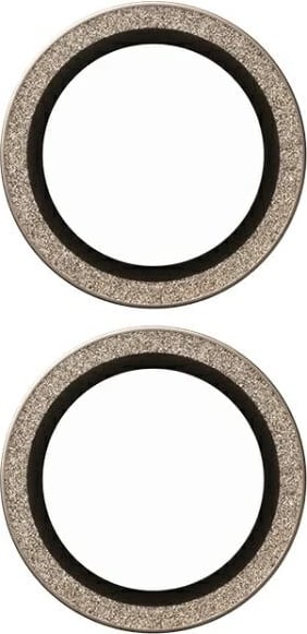 Mbrojtës lente PanzerGlass SAFE95894 për iPhone 16/16 Plus, ari glitter