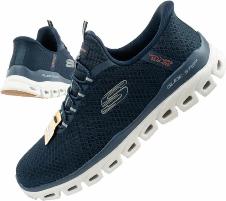 Atlete për meshkuj Skechers, të kaltërta