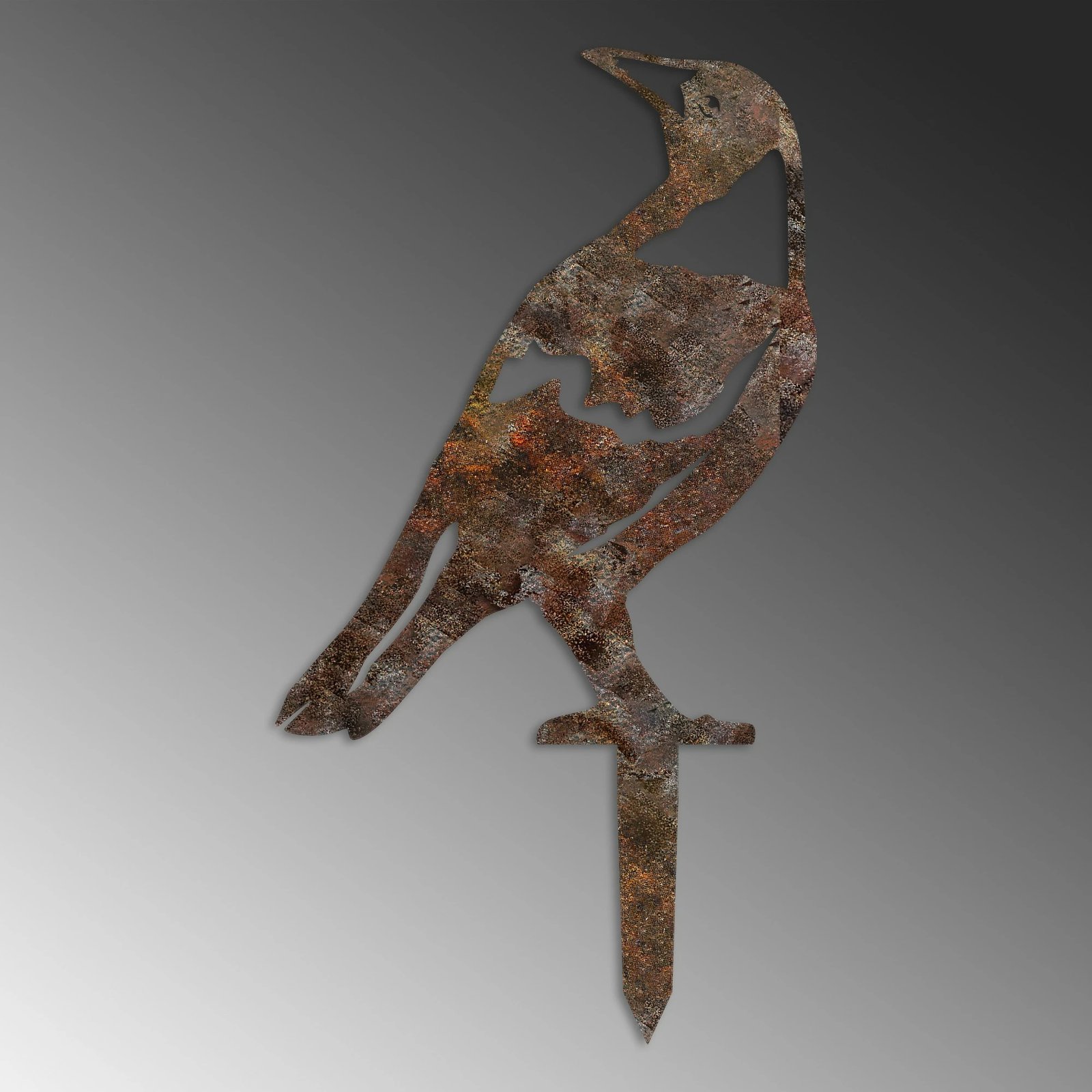 Objekt dekorativ për kopsht, dizajn Aberto, zog, A 01