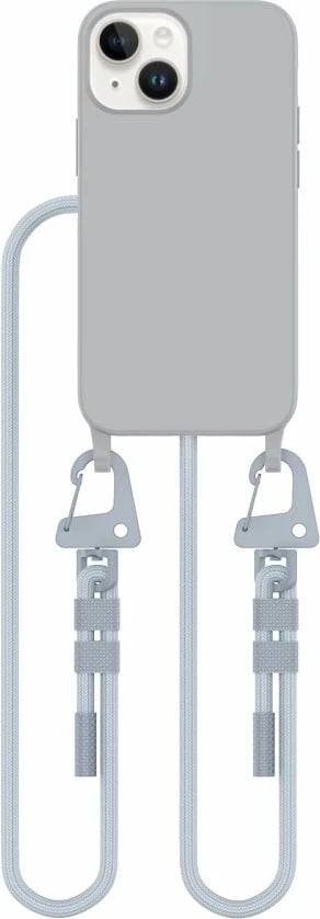 Mbështjellës Tech-Protect Magnecklace për iPhone 13 Mini, MagSafe, Gri