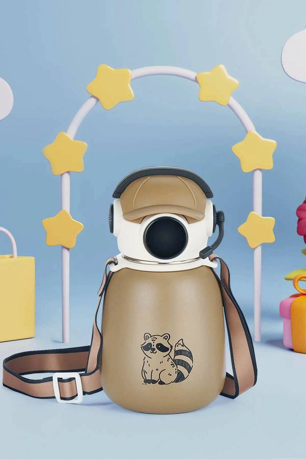 Termus Hermia Concept, MCH0011168, kafe-bardhë, 19x9cm