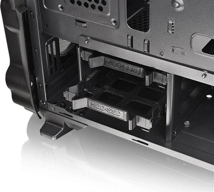 Kasë Thermaltake Versa N24, e zezë