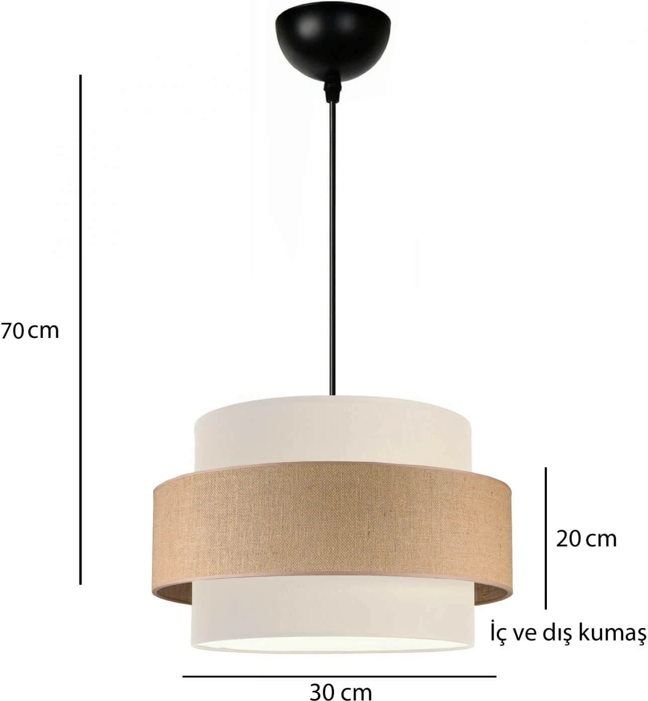 Llambë tavani Opviq, krem, 241493 Llambë tavani Opviq, krem, 241493