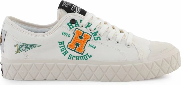 Atlete Palladium për meshkuj, krem të bardha