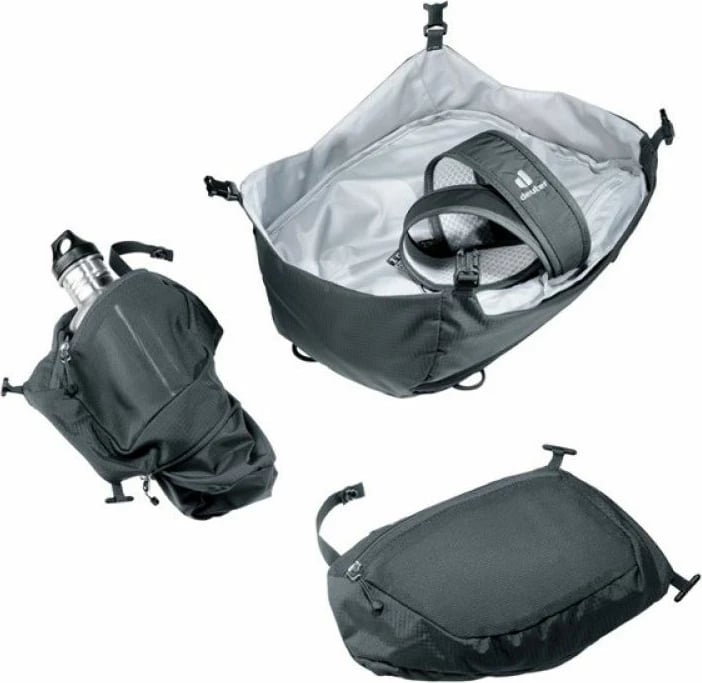 Çantë shpine hiking Deuter për femra, e zezë