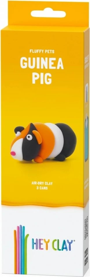 Set modelimi Hey Clay Fluffy Animals, Tm Toys, HCL30114CEE, 4 ngjyra