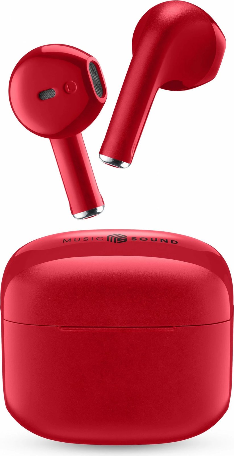 Kufje Cellular Line SWAG BT, True Wireless, 20 orë, të kuqe