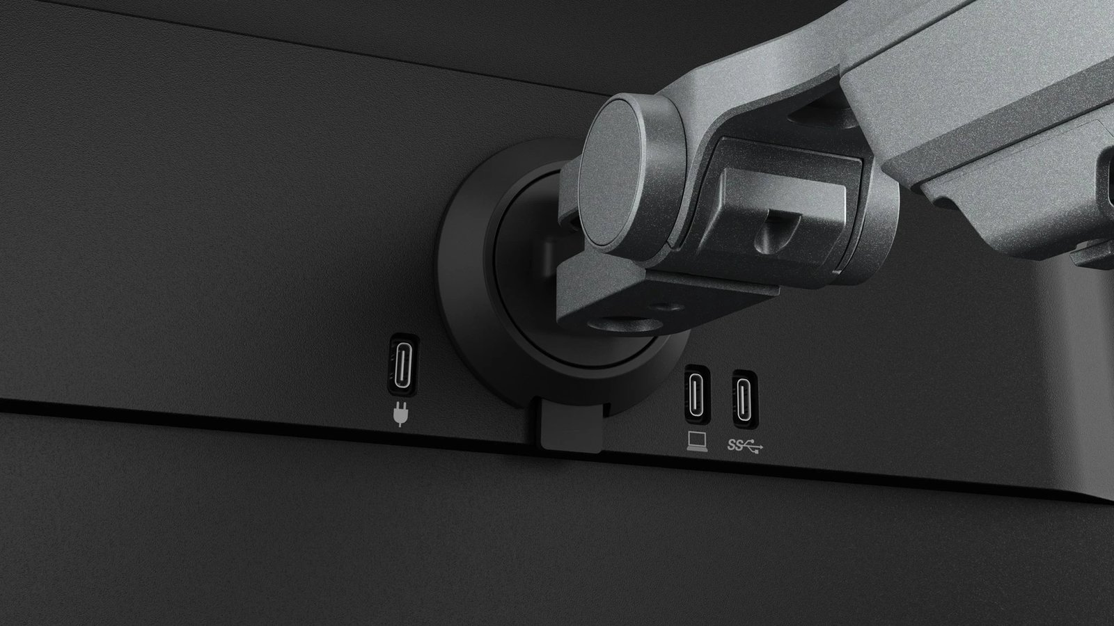 Kasë monitori EIZO FlexScan FLT, 23.8", Full HD, IPS, USB Type-C, E zezë