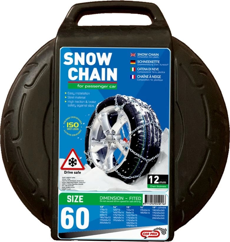 Zingjire Bore Metali 12mm 60