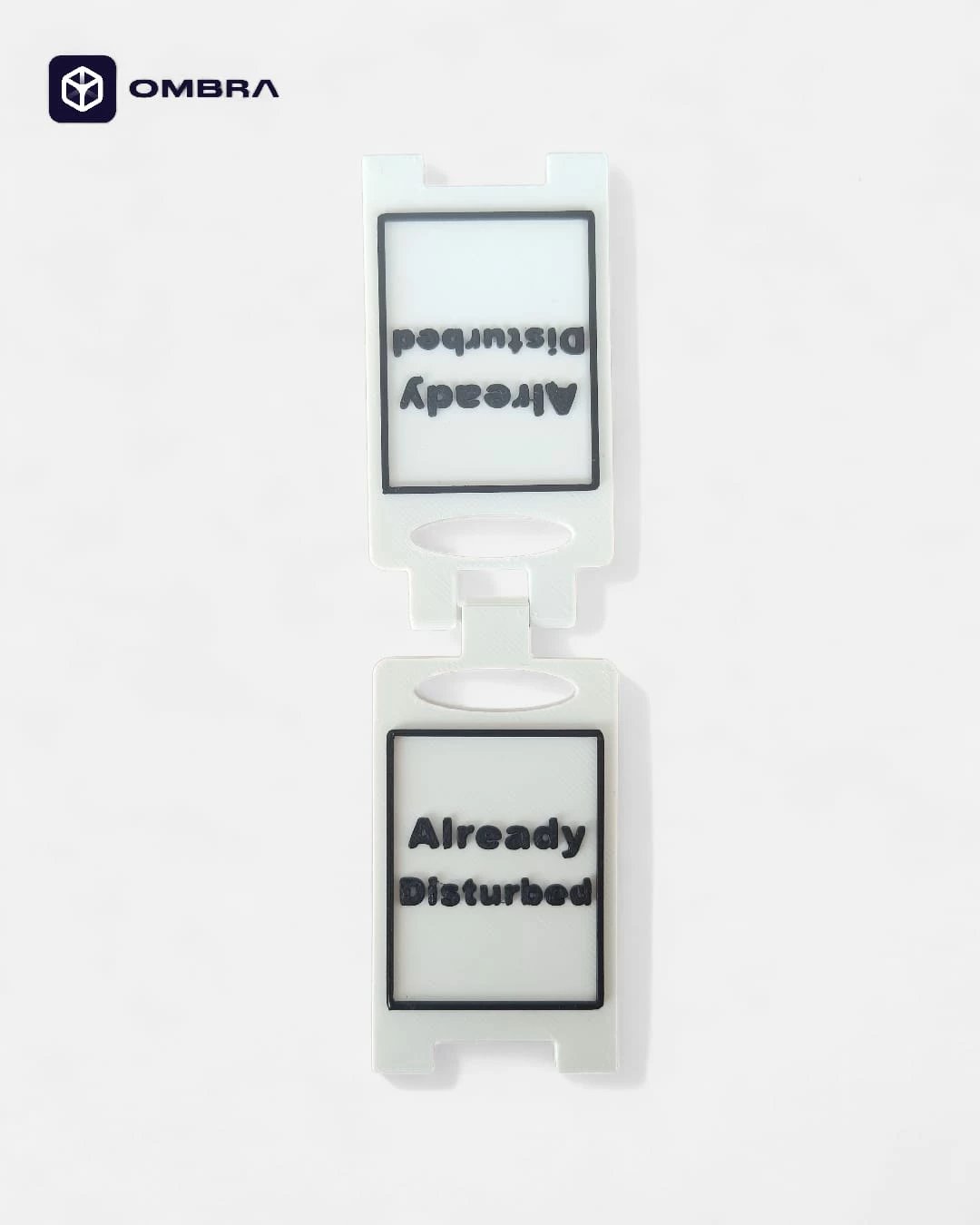 Tabelë “Already Disturbed” - e bardhe