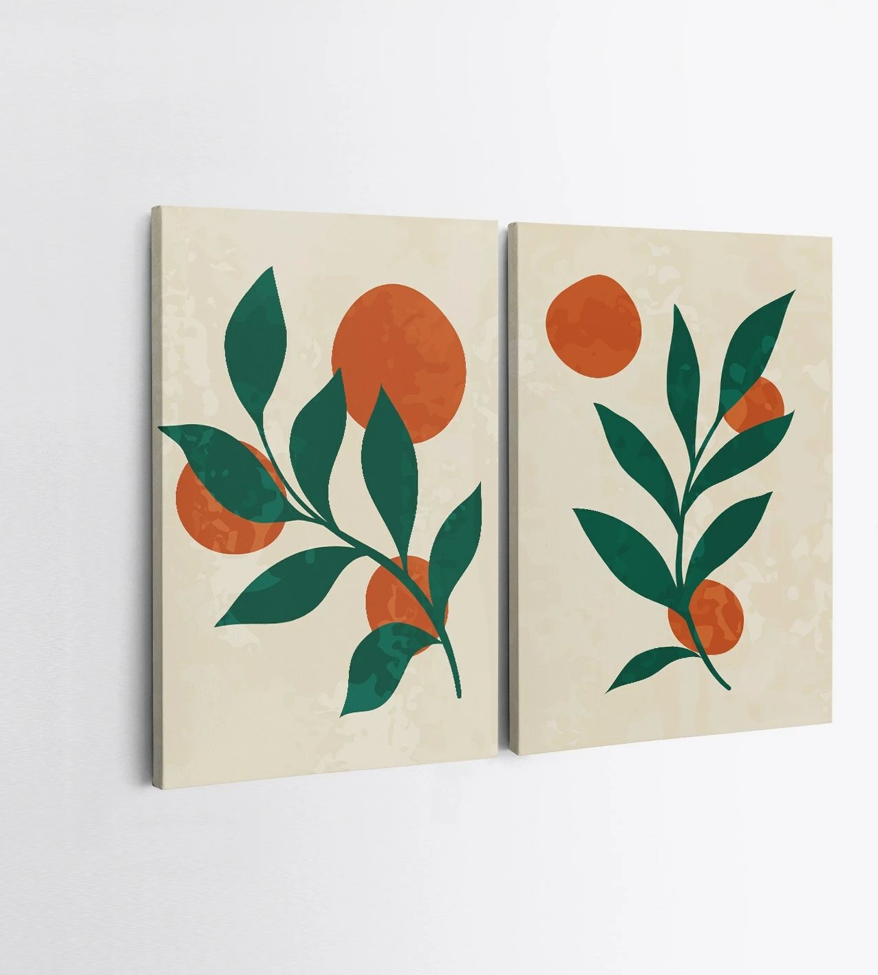 Pikturë dekorative në kanavacë (2 copë), Wallity, 2KNV4359, 50x70