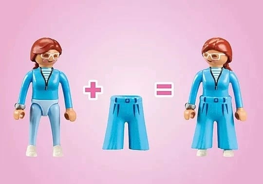 Set lodrash Playmobil My Life 71537 Beauty Salon, 95 pjesë