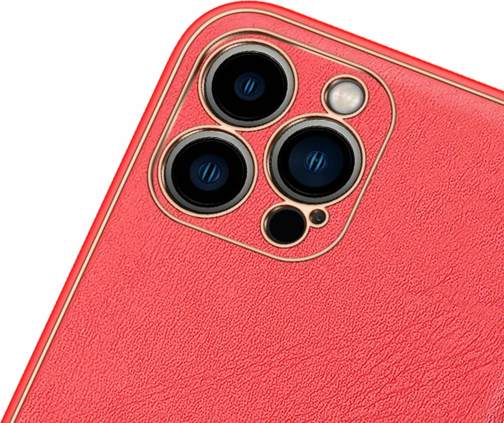 Mbështjellës Dux Ducis Yolo për iPhone 13 Pro, TPU+PU lëkurë, Kuq