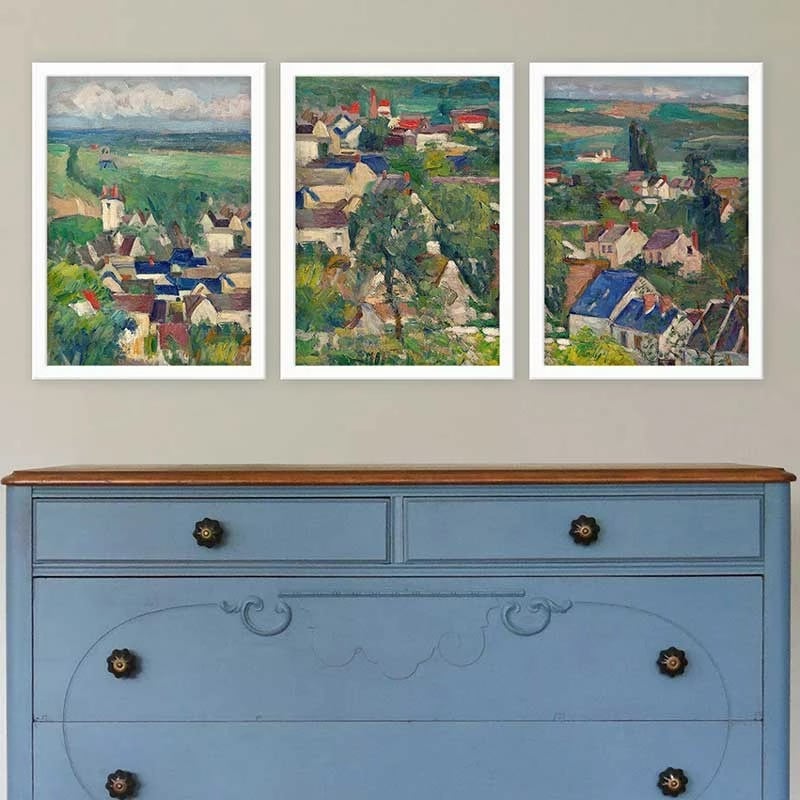 Pikturë dekorative me kornizë, 3 copë, Wallity, 3BC_UN2035653_3545