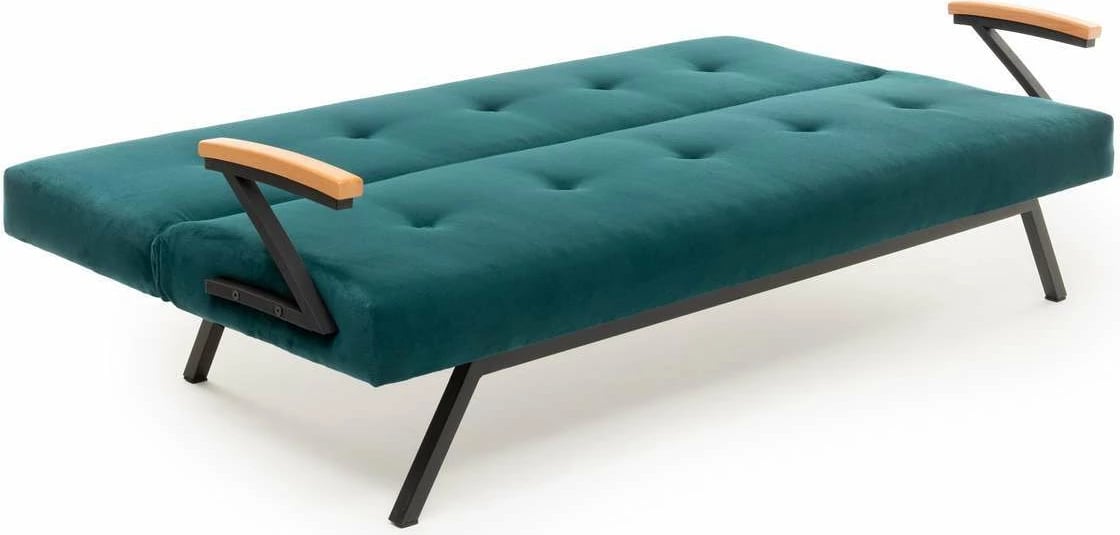 Divan-krevat 3 vende, Atelier del Sofa, ngjyrë jeshile petrol, Zven