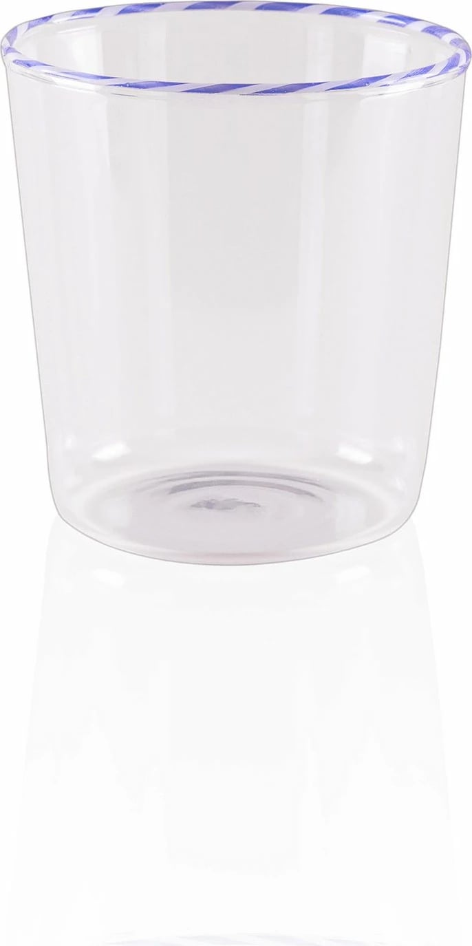 Gotë xhami Hermia, ngjyrë kaltër, BRD0131 Gotë xhami Hermia, ngjyrë kaltër, BRD0131