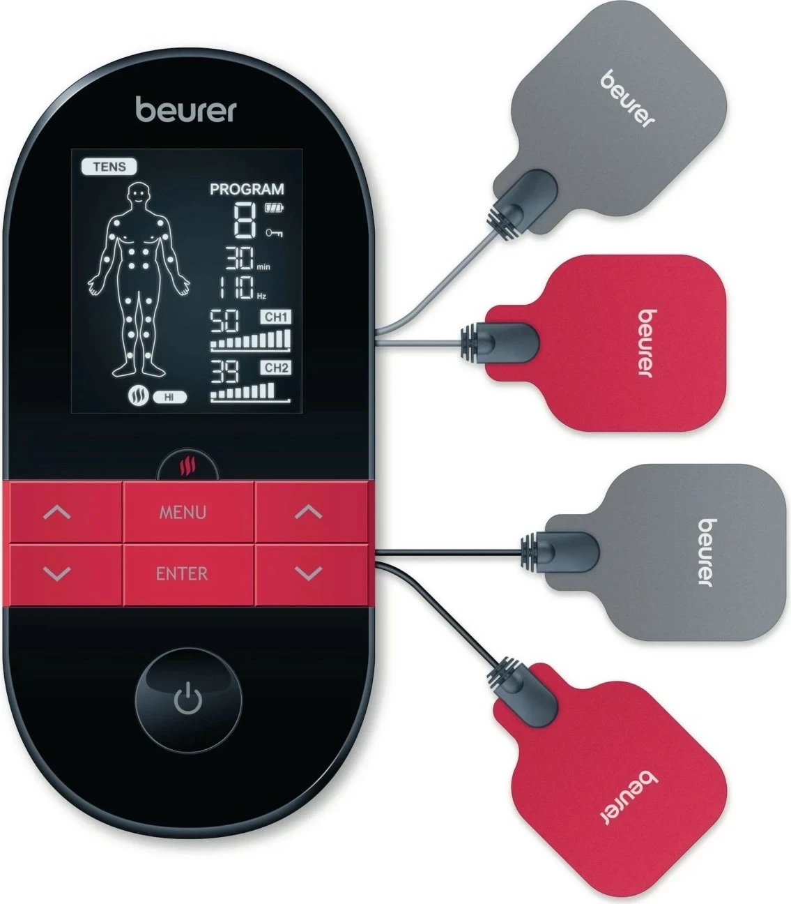 Elektrostimulator muskujsh Beurer EM 59, i zi