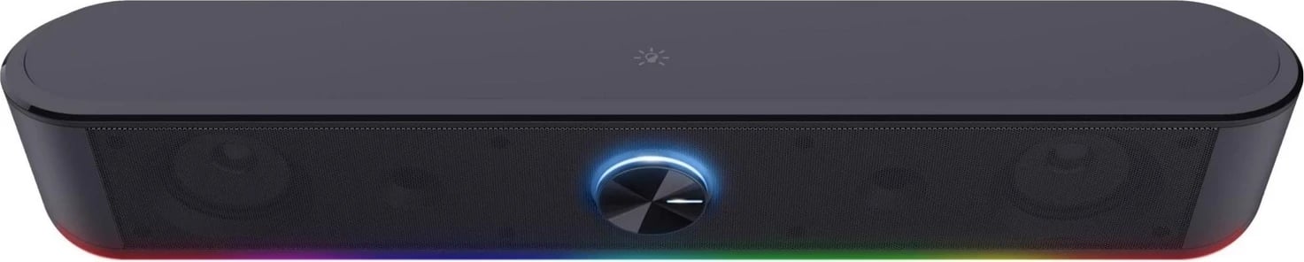 Soundbar Trust GXT619 THORNE RGB LED, e zezë