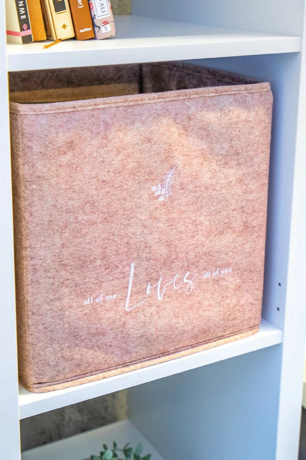 Shportë prej fëlti, ngjyrë krem, Aberto Design, KALS-03679