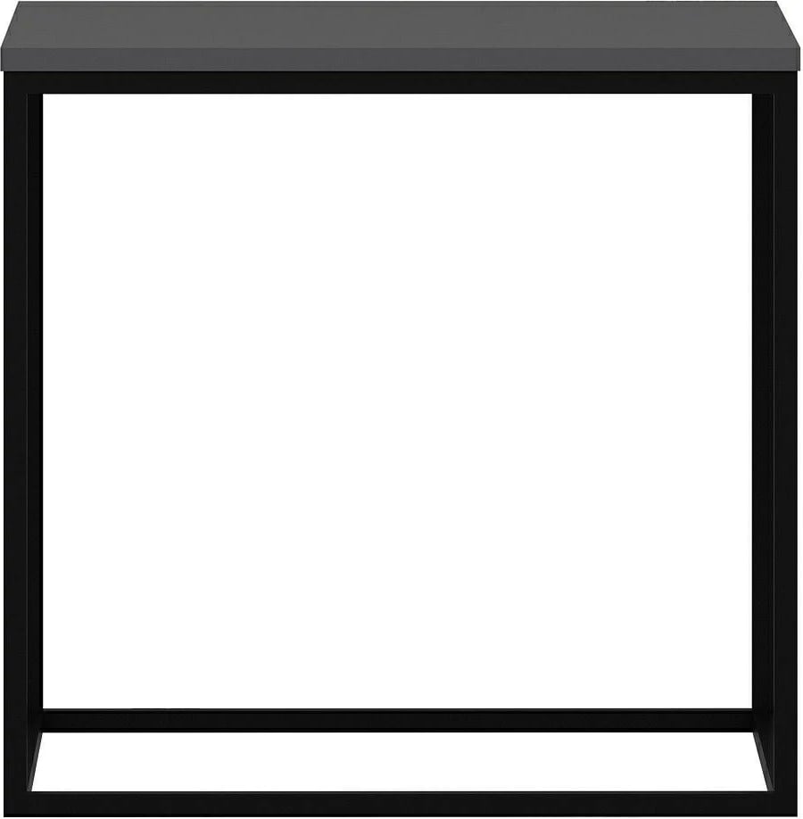 Tavolinë kafeje Hanah Home, Basak, ngjyrë antracit