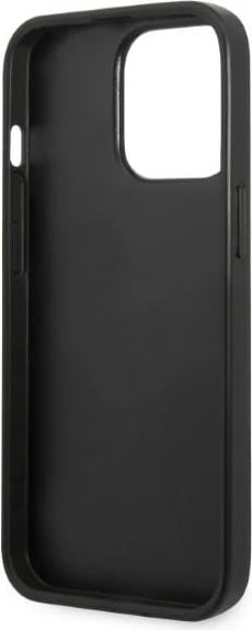 Mbështjellës Karl Lagerfeld KLHCP13XMNMP1K për iPhone 13 Pro Max 6.7", Monogram Plaque, i zi