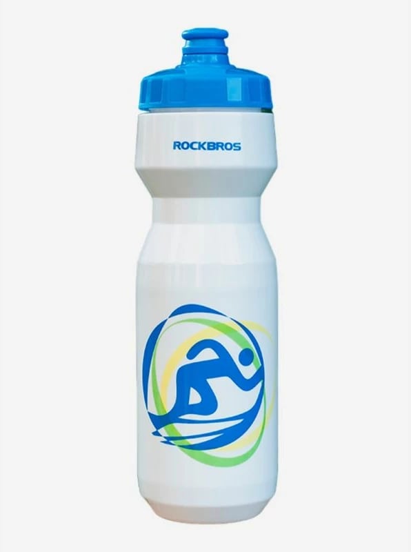 Shishe uji Rockbros për biçikletë, bardhë e kaltër