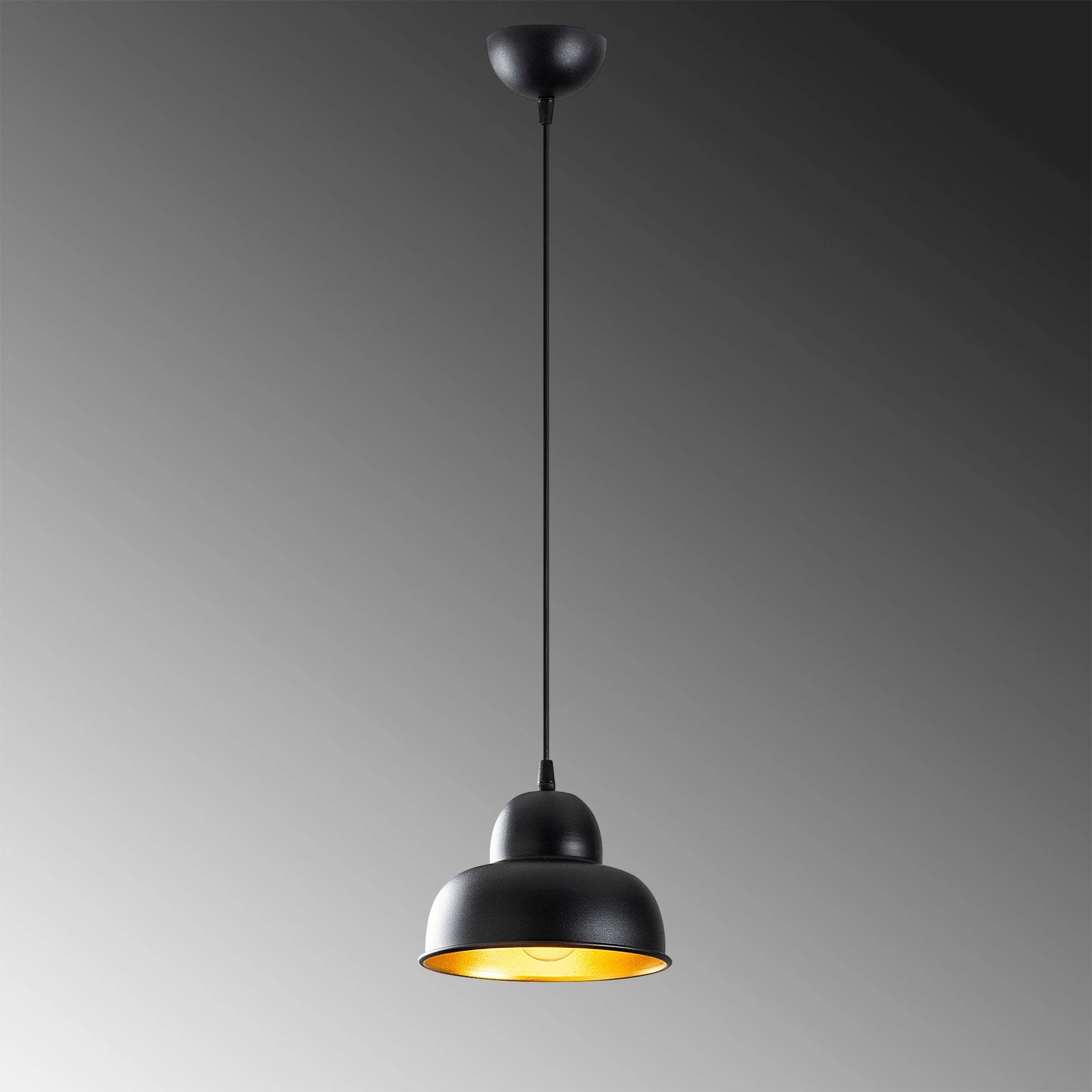 Llambë tavani Opviq Berceste, e zezë, 180BLACK-S
