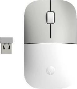 Maus HP Z3700 171D8AA#ABB wireless 2.4 GHz 1200 DPI USB nanoodhës AA bardhë qeramike