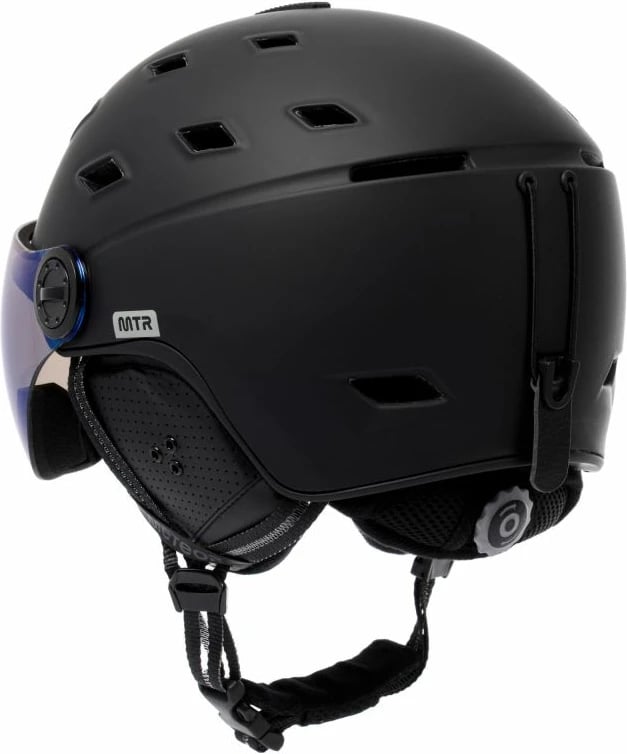 Helmetë ski Meteor, e zezë