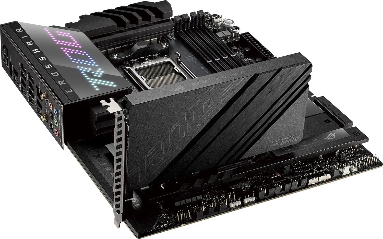 Pllakë amë Asus Rog Crosshair X670E Hero, DDR5, AMD X670 Pllakë amë Asus Rog Crosshair X670E Hero, DDR5, AMD X670