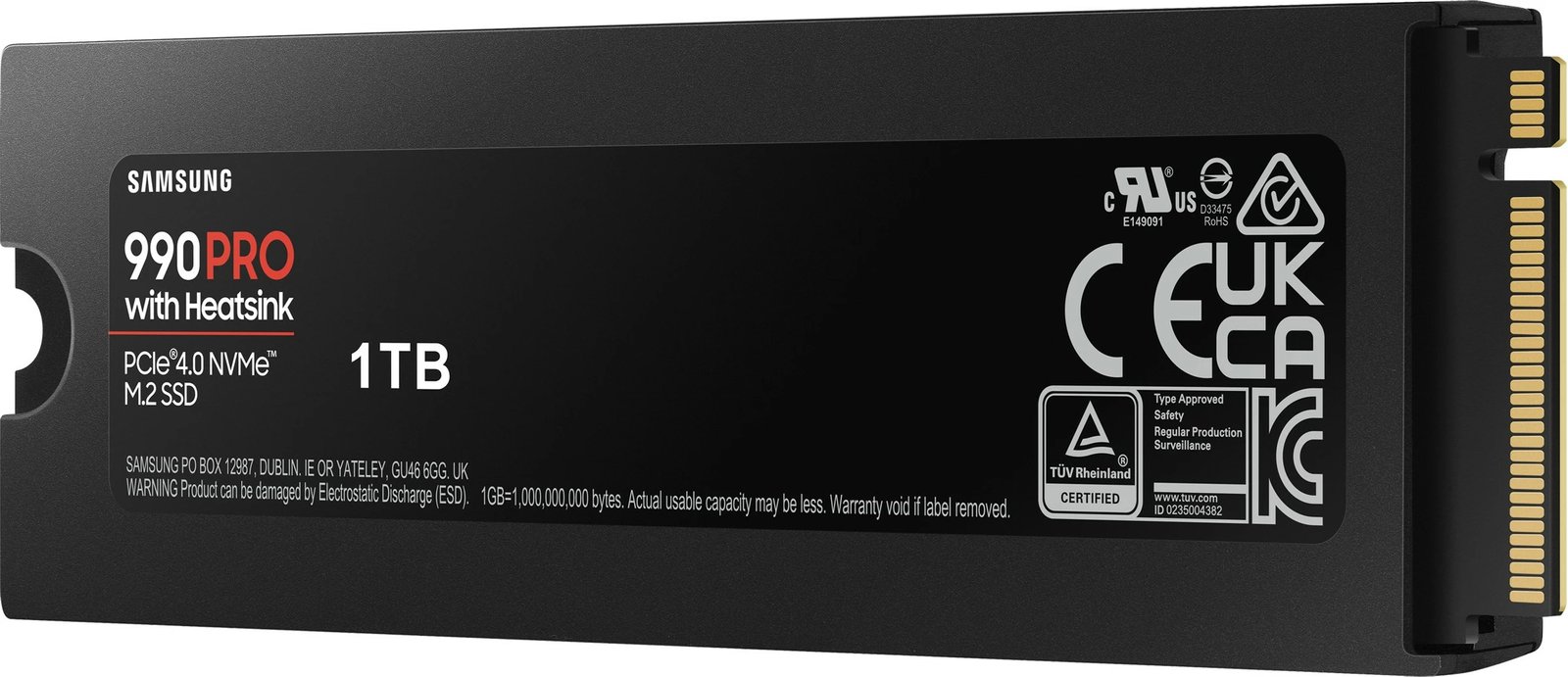 Disk SSD Samsung 990 PRO, 1TB, M.2 2280 PCI-E x4 Gen4 NVMe
