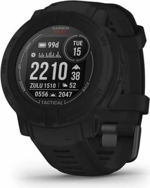 Orë sportive Garmin unisex, e zezë