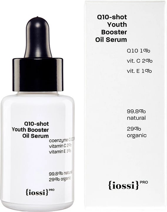 Serum për fytyrë për femra Iossi Q10-Shot Youth Booster Oil Serum, 30ml