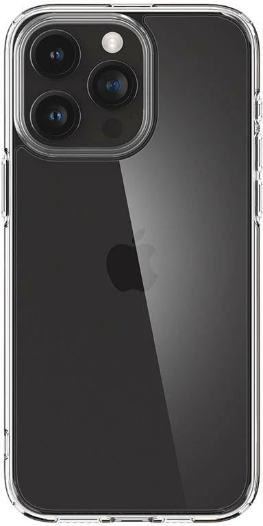 Mbështjellës Spigen Crystal Hybrid për iPhone 15 Pro, Transparent
