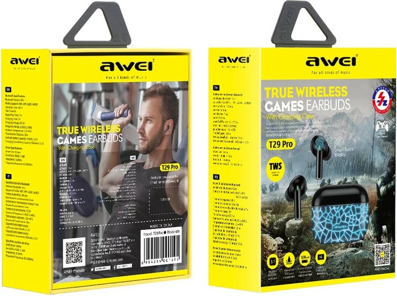 Kufje Me Bluetooth AWEI T29Pro (Kalter)