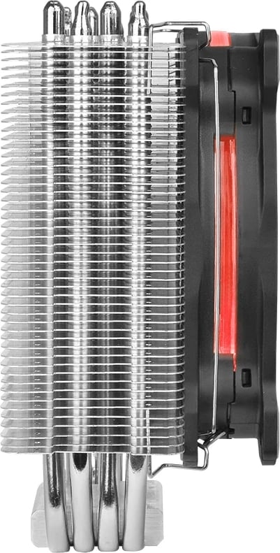 Cooler procesori Thermaltake Riing Silent 12 RGB Sync Edition, 120mm, RGB, i zi/metallic