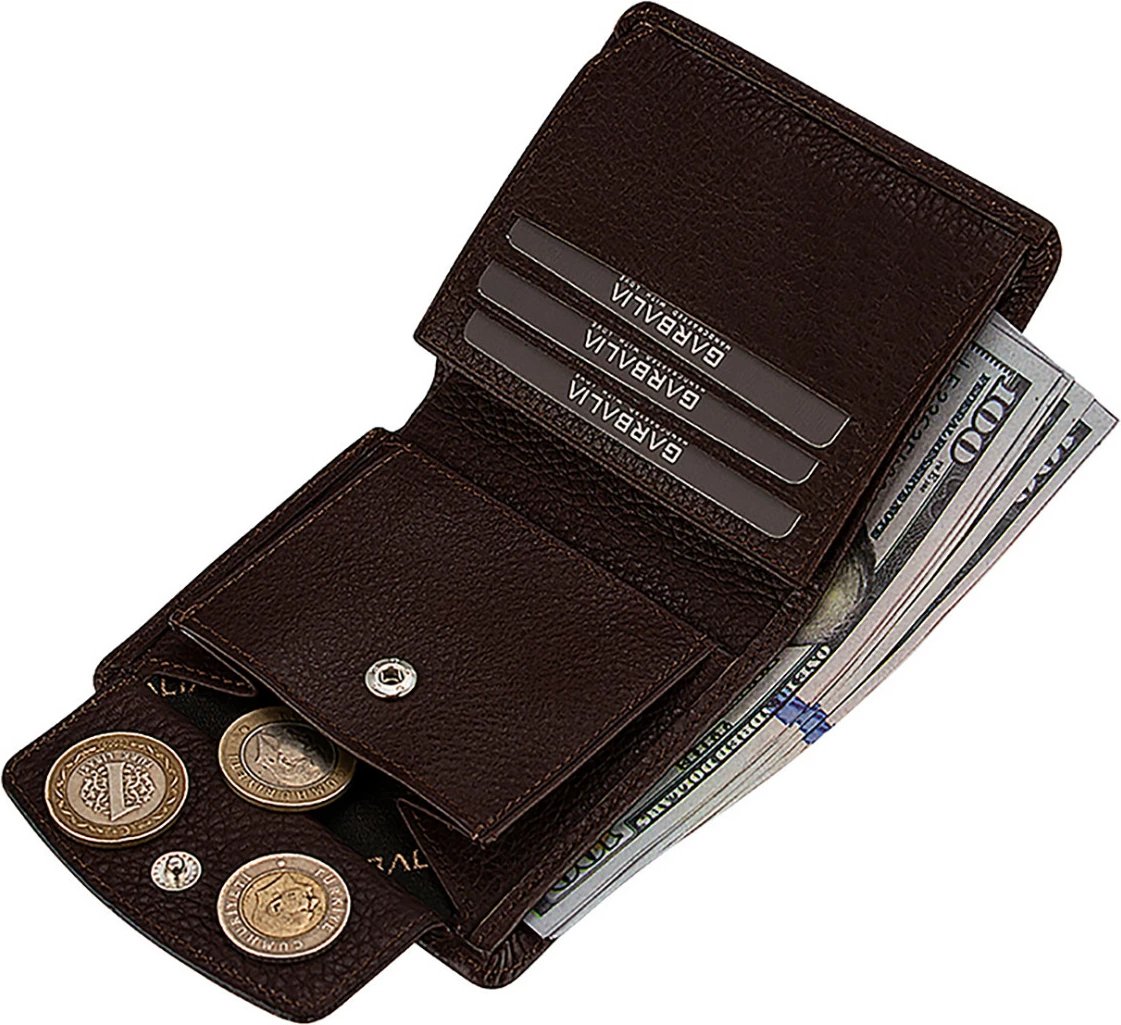 Portofol për burra, Zoozie Bags, Dallas, ngjyrë kafe