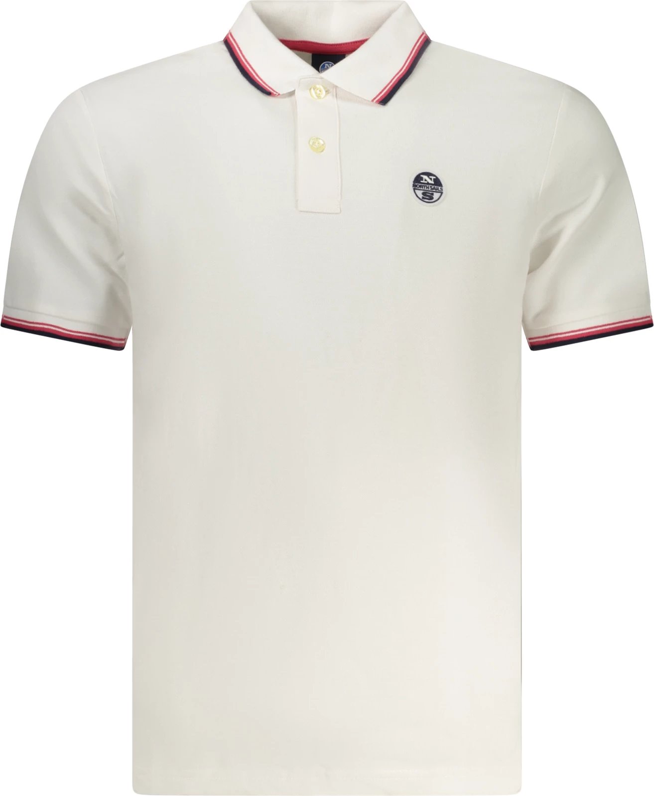 Polo shirt për meshkuj NORTH SAILS, e bardhë