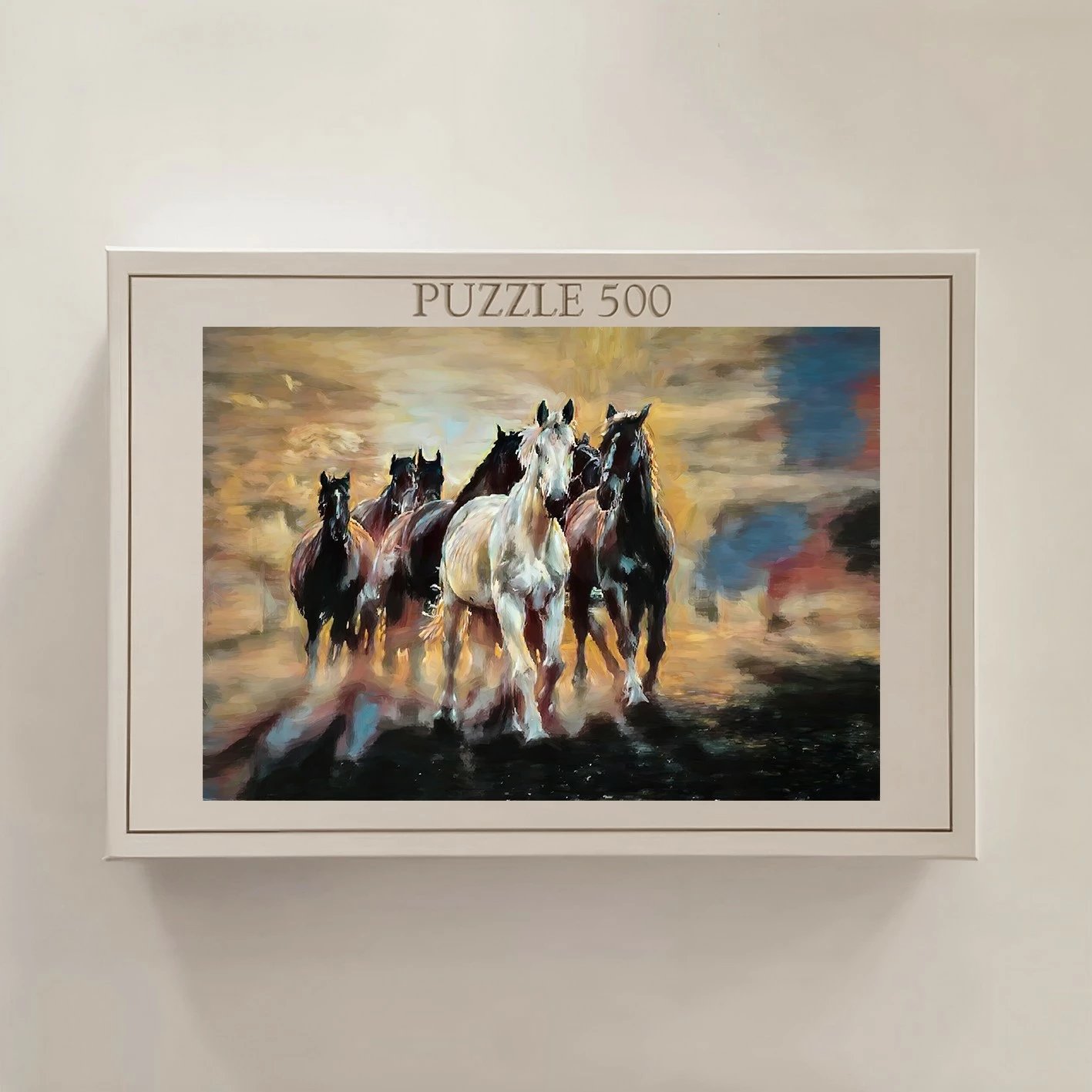 Puzzle 500 copë, Evila Originals, shumëngjyrësh, PZL_0120_500