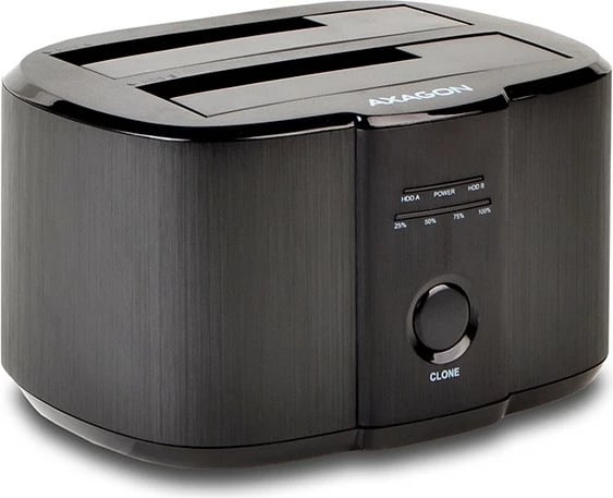 Stacion dokimi AXAGON ADSA-ST, 2 slote, klonim SSD/HDD, USB 3.2 Gen 1, i zi