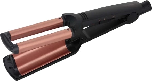 Figaro për onde të thella BaByliss W2447E 49mm 160-180-200°C tourmaline keramik kabllo 2.5m zezë/rozë e artë
