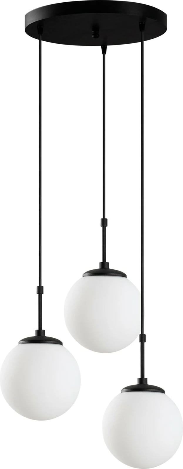 Llambë tavani Opviq Orbital, ngjyrë e zezë, 45x45x120cm