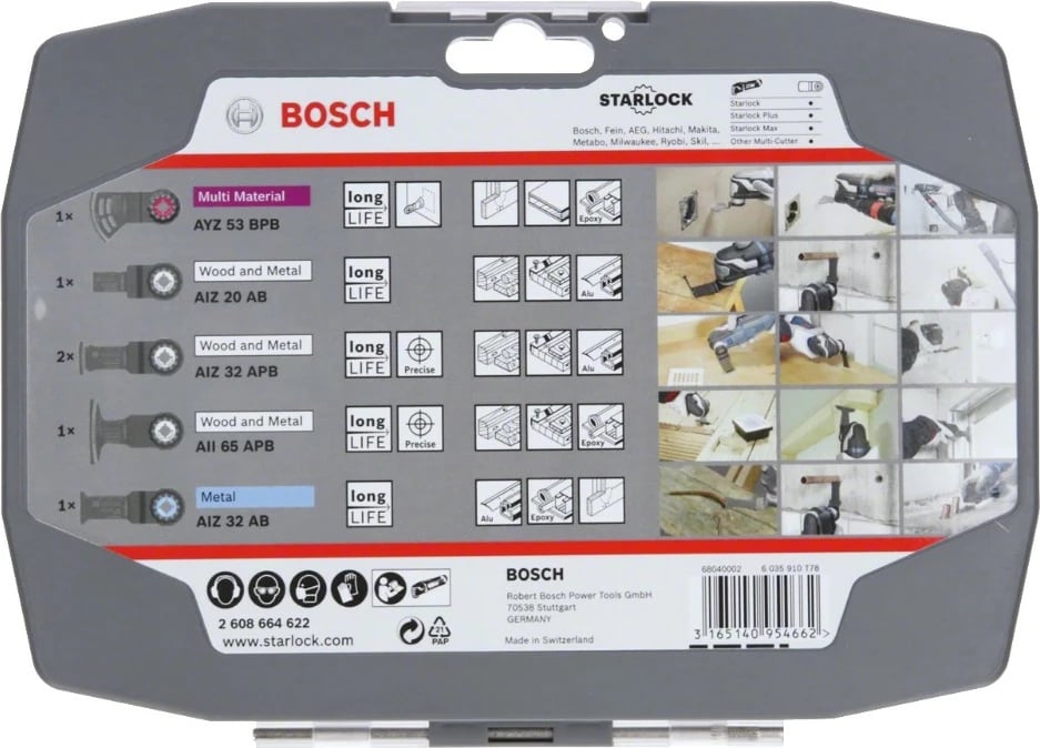 Teh zëvendësues Bosch 2608664622, i zi
