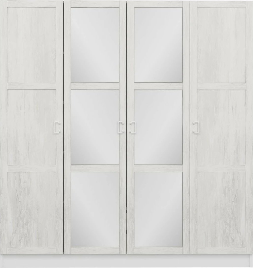 Dollap Skye Decor, ngjyrë e bardhë, Kale Country, 3841