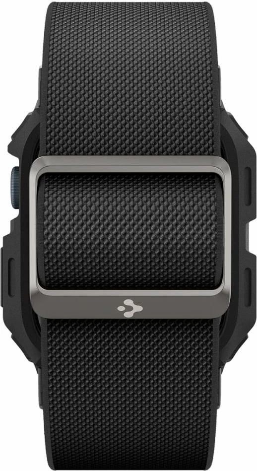 Mbështjellës Spigen Lite Fit Pro me rrip për Apple Watch 4/5/6/7/8/9/SE 44/45mm, e zezë Mbështjellës Spigen Lite Fit Pro me rrip për Apple Watch 4/5/6/7/8/9/SE 44/45mm, e zezë