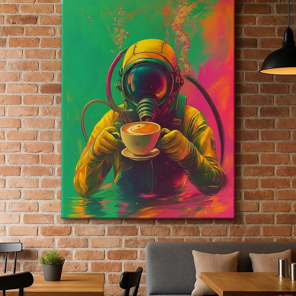 Pikturë dekorative në kanavacë, shumëngjyrëshe, Wallity, Hm_Cnvs26-50-70x100, 70x100 cm