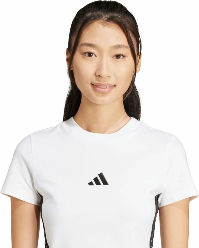 Maicë për femra adidas, e bardhë